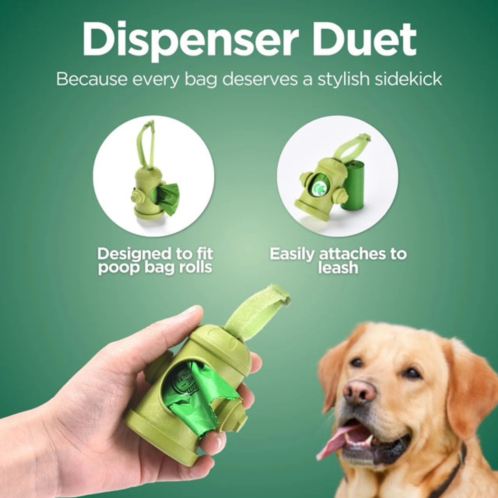 Fire Hydrant Eco Poop Bag Dispenser