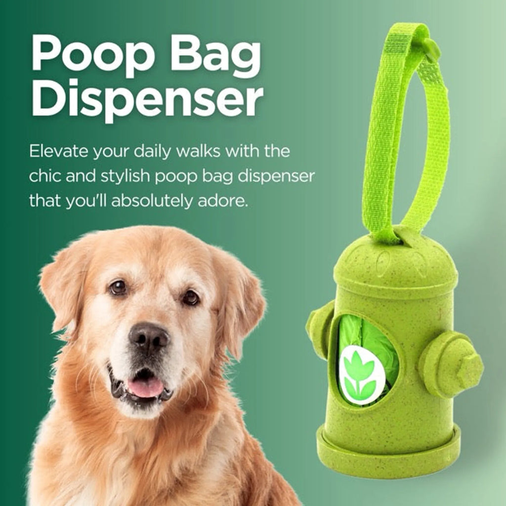 Fire Hydrant Eco Poop Bag Dispenser
