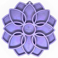 Mandala Lick Mat with Suction